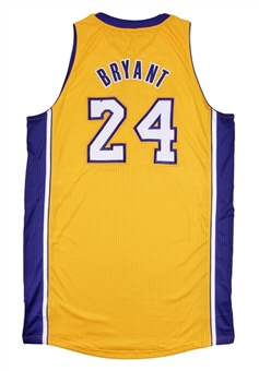2013-14 Kobe Bryant Game Issued Los Angeles Lakers Home Jersey (NBA/MeiGray)